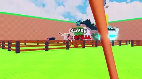 Steal An Egg steal prompt on a fenced nest with pets inside