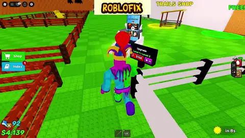 Steal An Egg Upgrade panel: treadmill Level 1 to Level 2 for coins or Robux